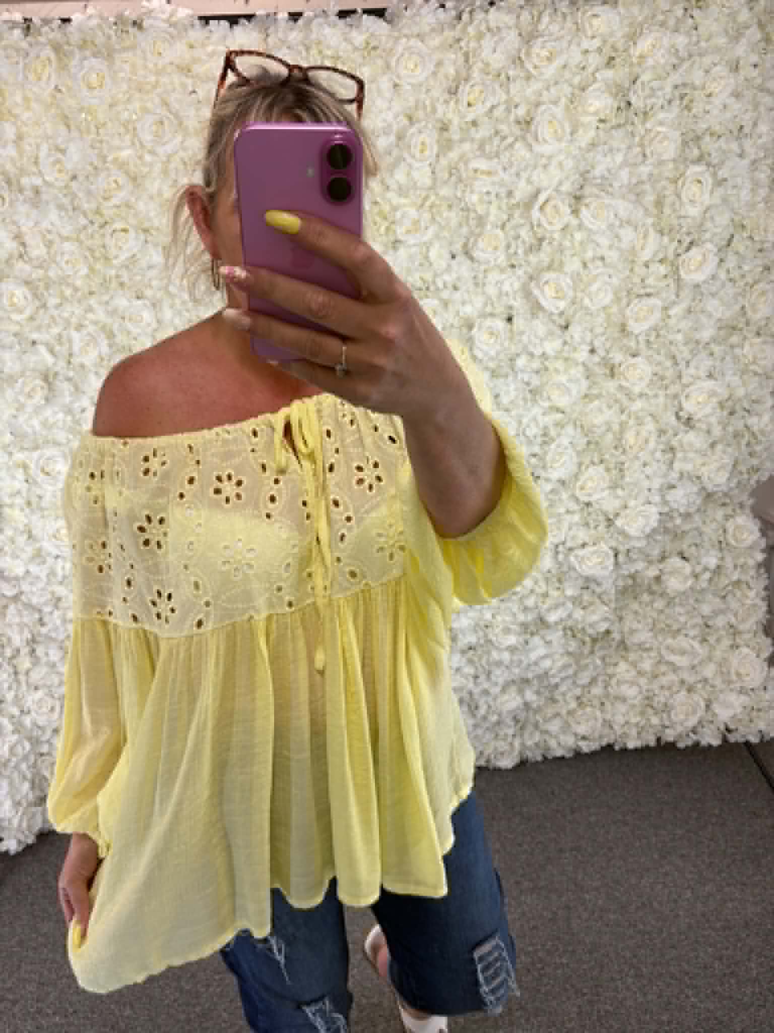 Elba - Cotton Blouse 14 to 24