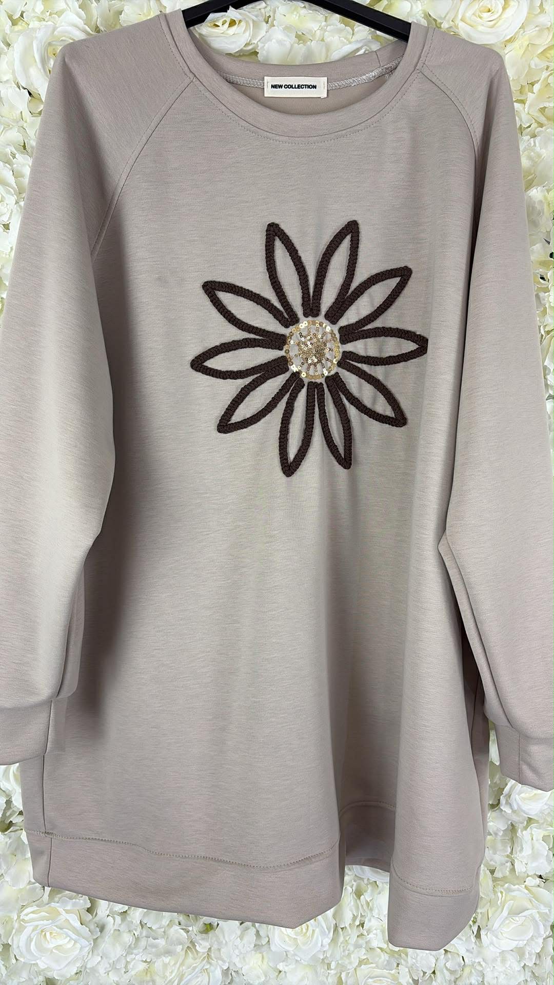 Shannon - Sequin Sweatshirt 14 to 24