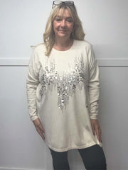 CHERYL - Sequin Jumper 14 to 24