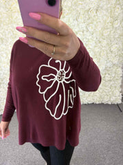 EVE - Bling Flower Jumper 14 to 24