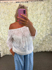 Lexa - Pretty Off The Shoulder Blouse12 to 16