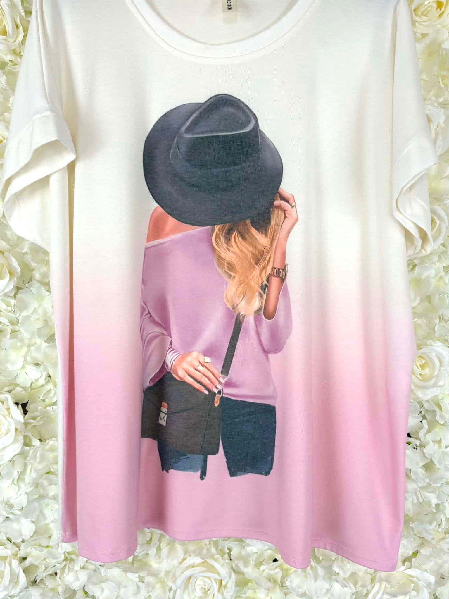 CHRISSY - Lady Print T-Shirt 14 to 24