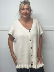 SASCHA - Frill Cardigan 16 to 24/26