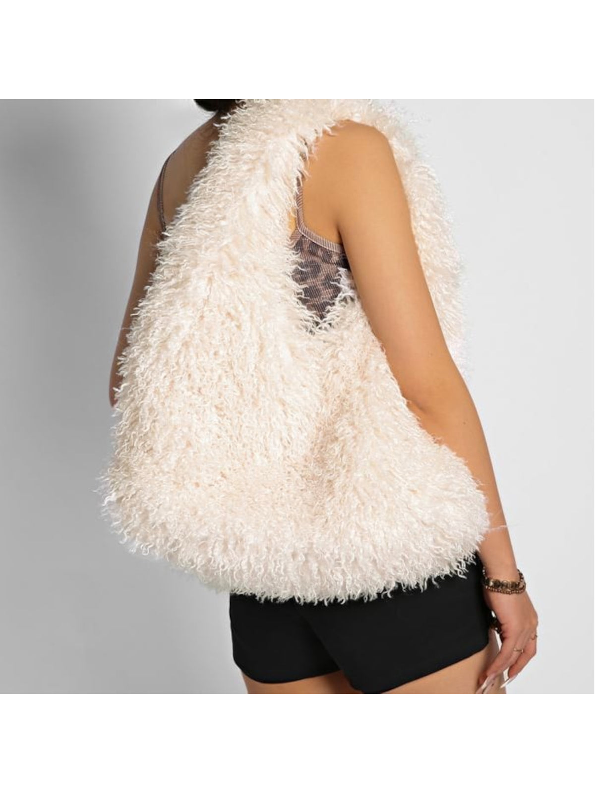 VALLENTINA - Faux Fur Bag