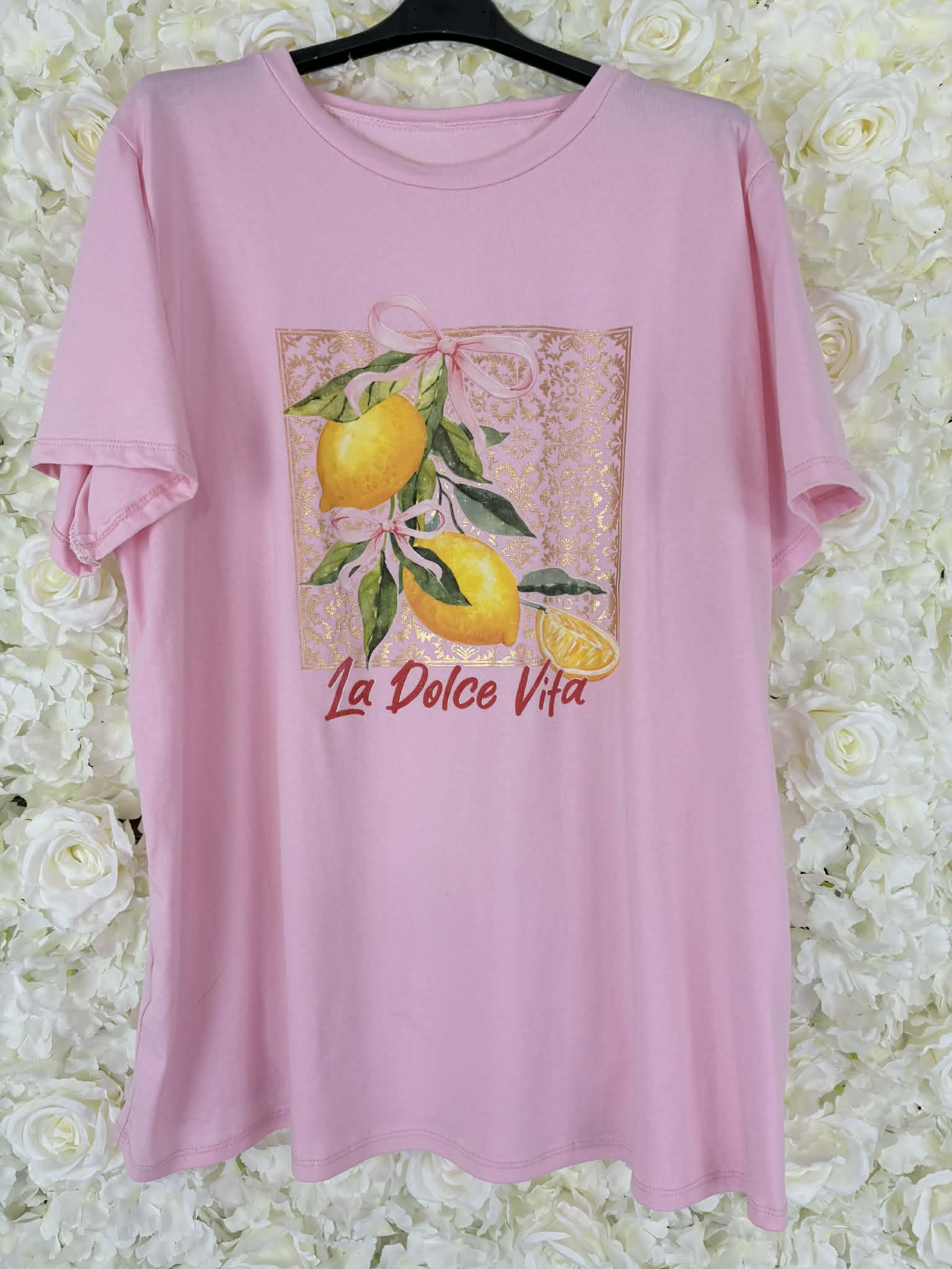 MIKA - Lemon Print T-Shirt 14 to 24