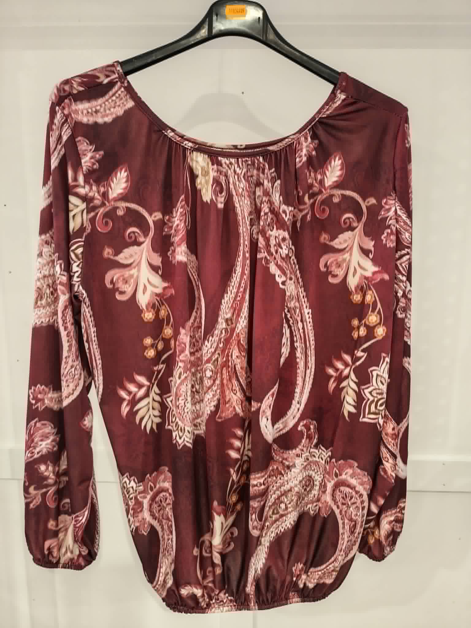 ARLA - Paisley Print Blouse 14 to 24