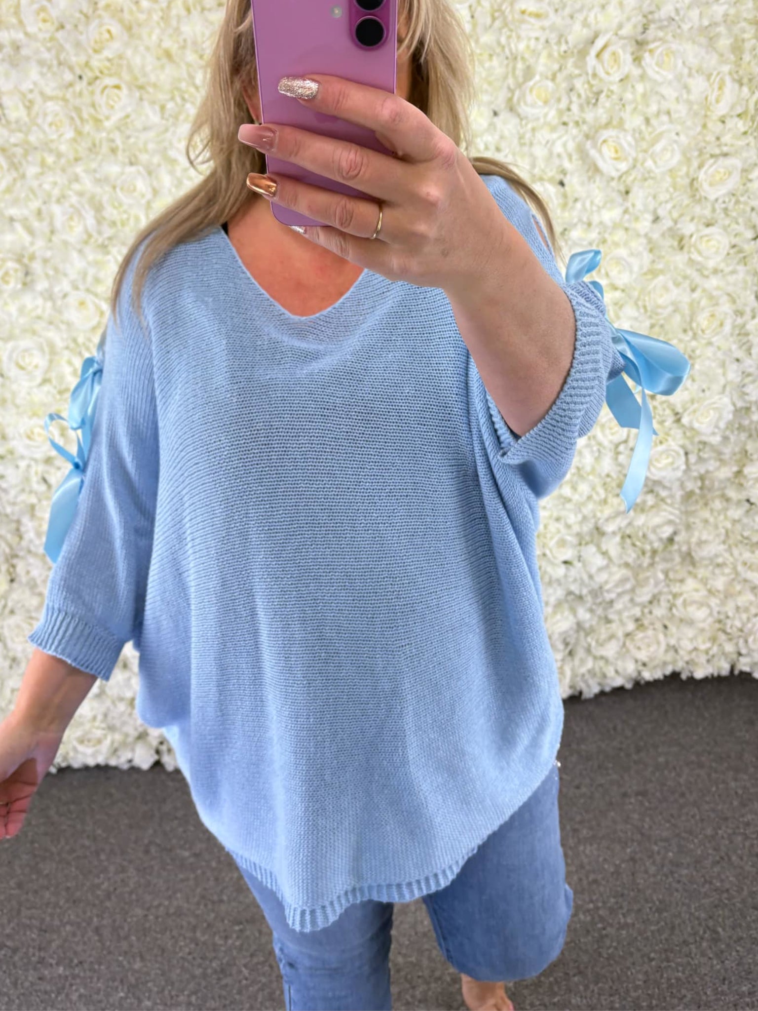 LUCY - Bow Arm Jumper 14 to 24/26