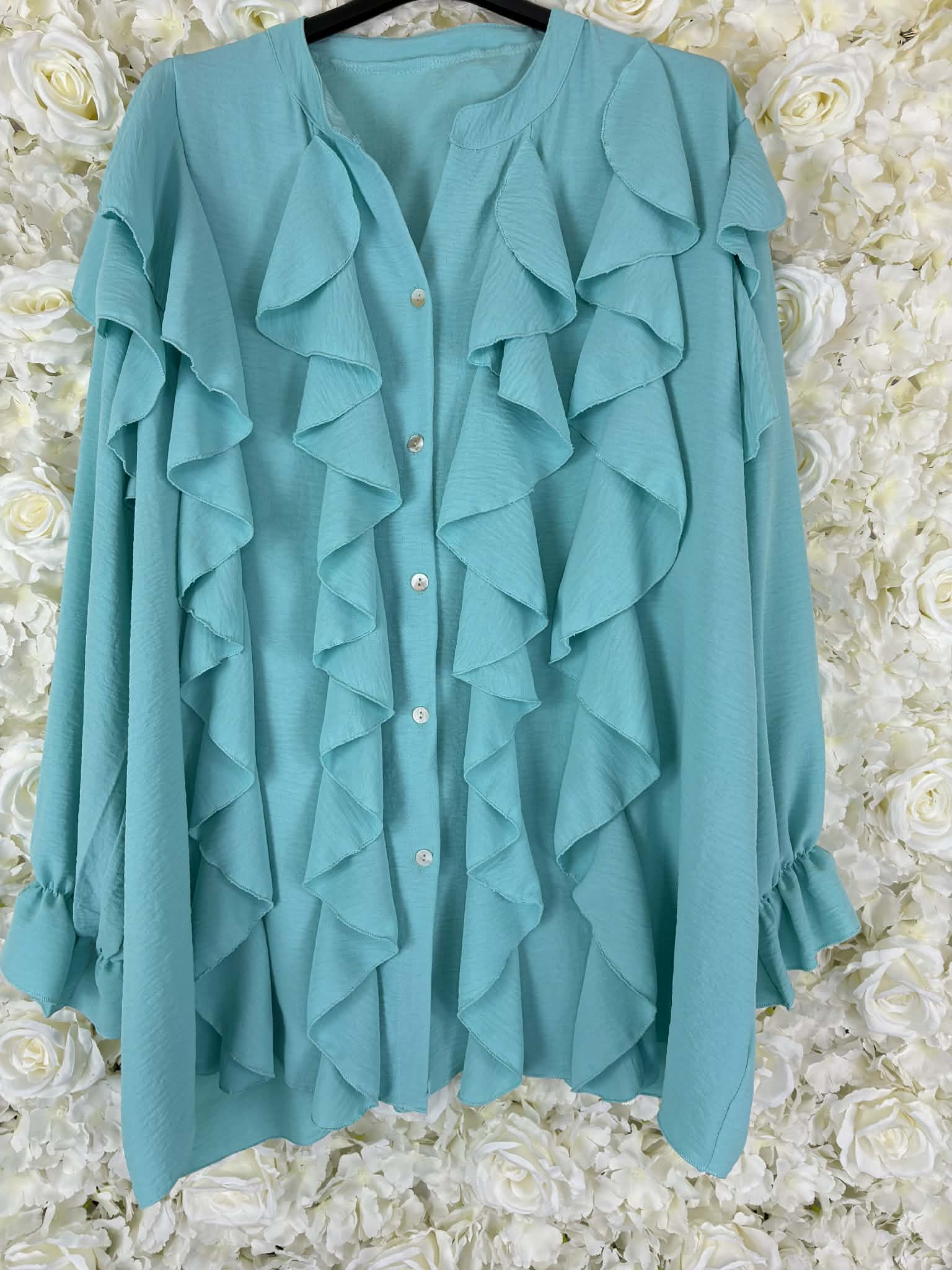 Toni - Ruffle Blouse 16 to 24