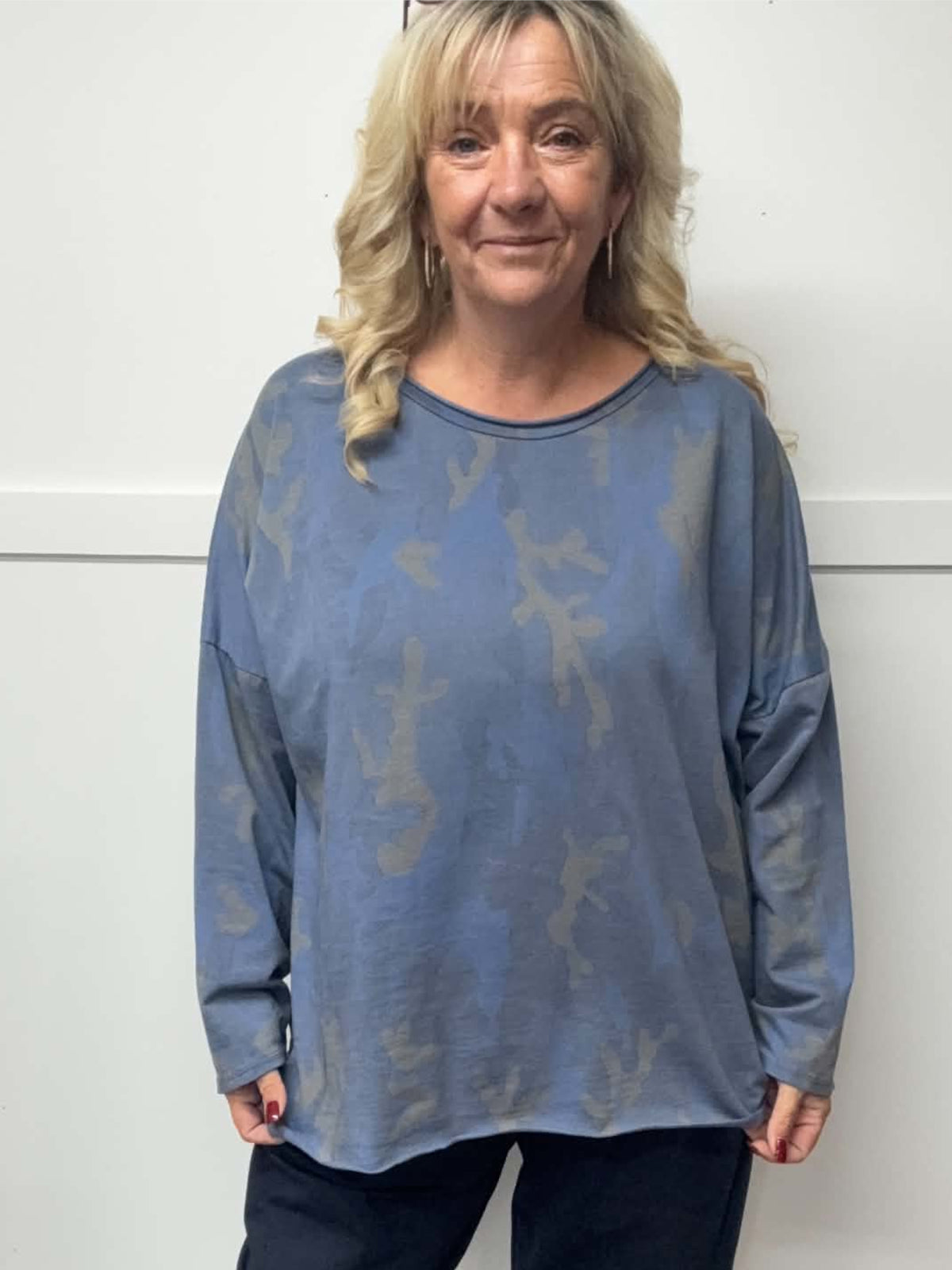 AINSLEY - Camouflage Sweatshirt 14 to 24