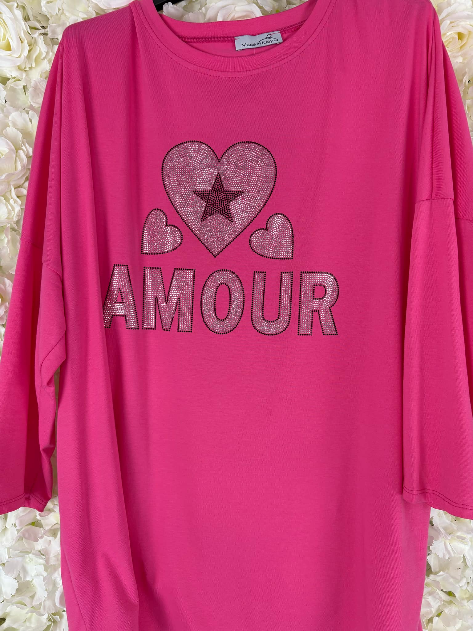 SOFIA - Bling Amour Heart Sweatshirt 12 to 24