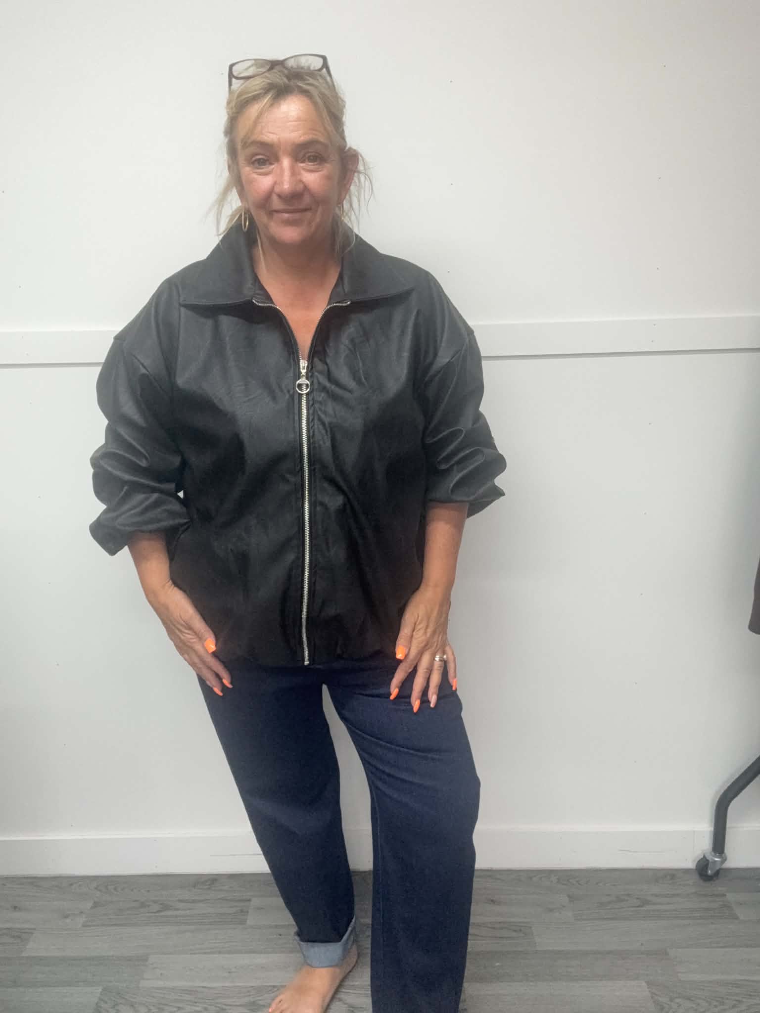 Denny - Pu Bomber Jacket 14 to 24