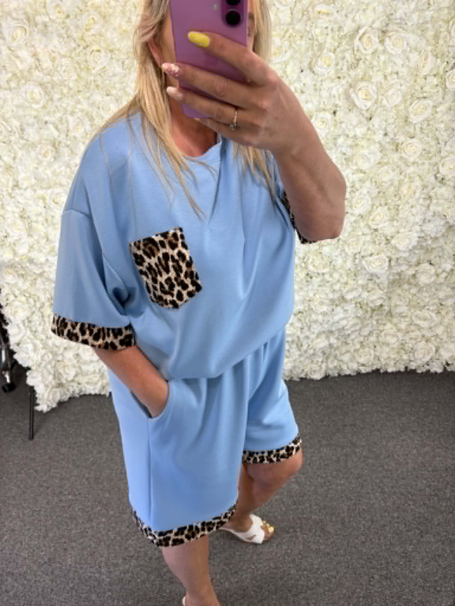 Lorna - Leopard Print Short Set 14 to 24