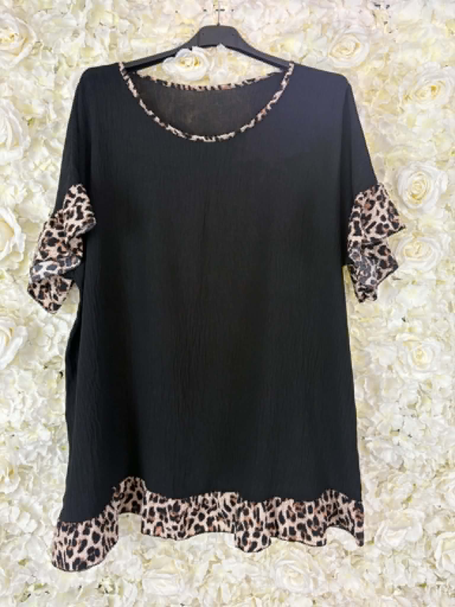 Alice Leopard Print Blouse 14 to 24