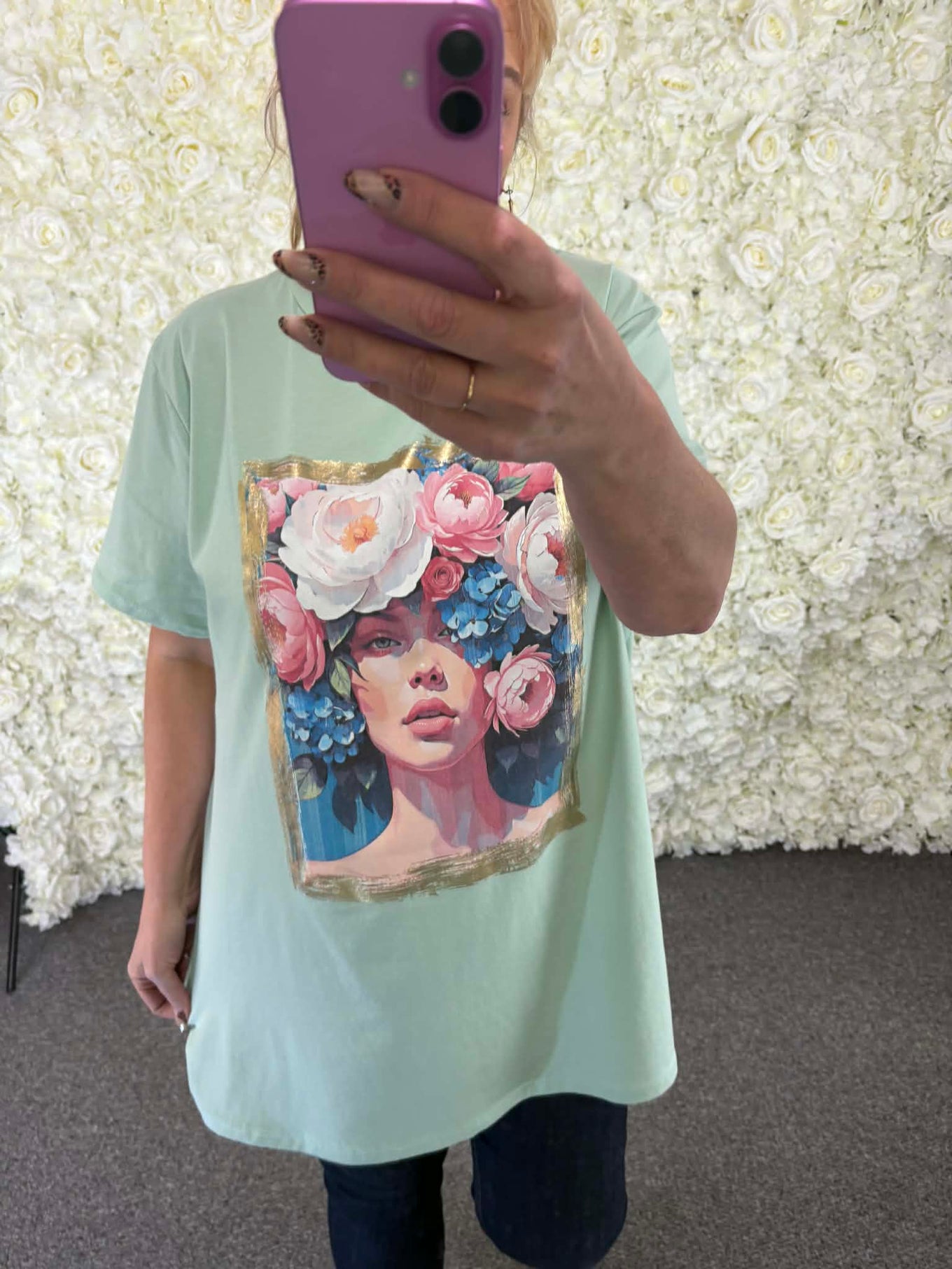 FREDA - Printed Lady T-Shirt 14 to 24