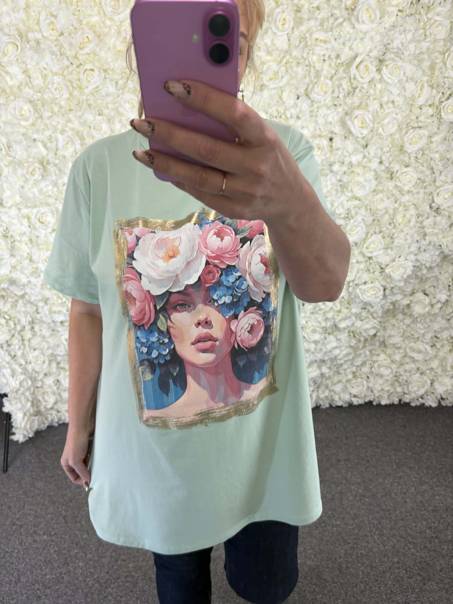 FREDA - Printed Lady T-Shirt 14 to 24