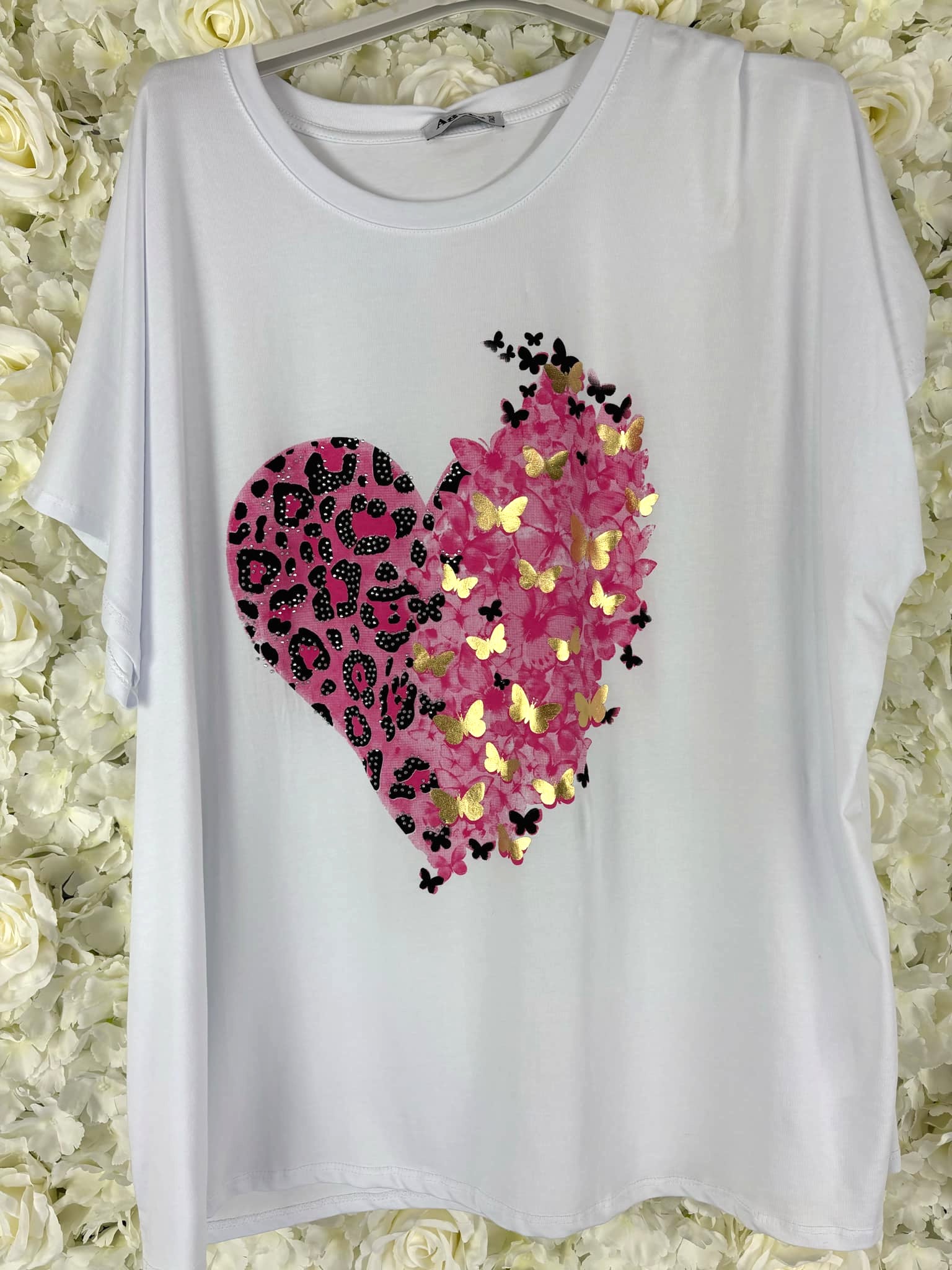 MERIL - Heart Bling T-Shirt 14 to 24