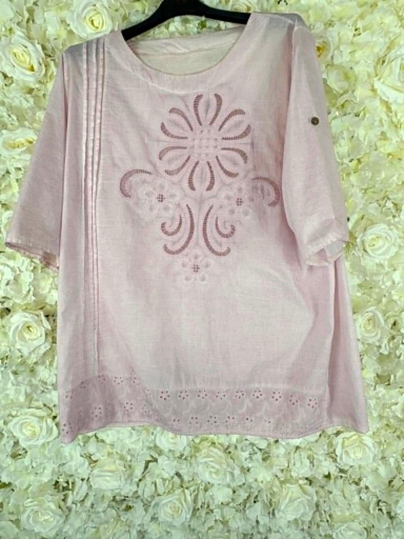 IRIS - Embroidered Blouse 14 to 20