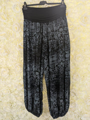 SILVIA - Floral Print Harem Trousers 12 to 24