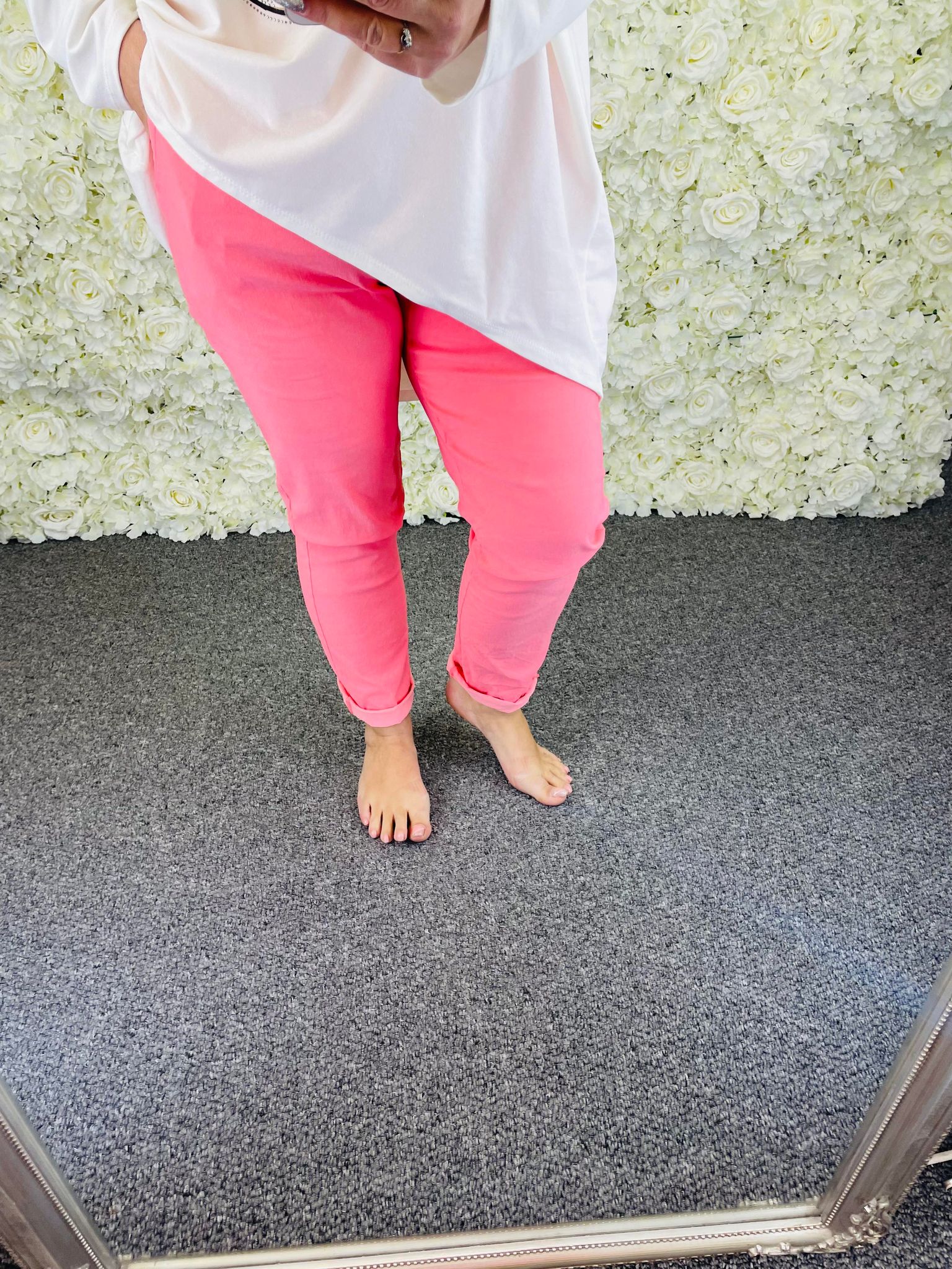 Jaya - Magic Trousers coral