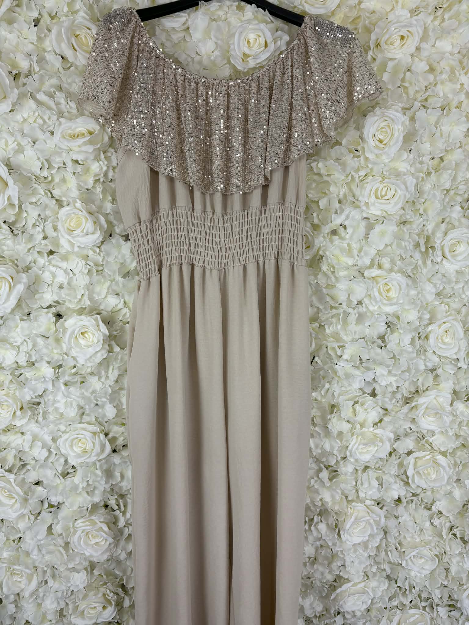 Viola - Sequin Jumpsuit 14 to 22