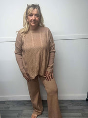 ISABELLA - Knitted Loungesuit 14 to 22/24