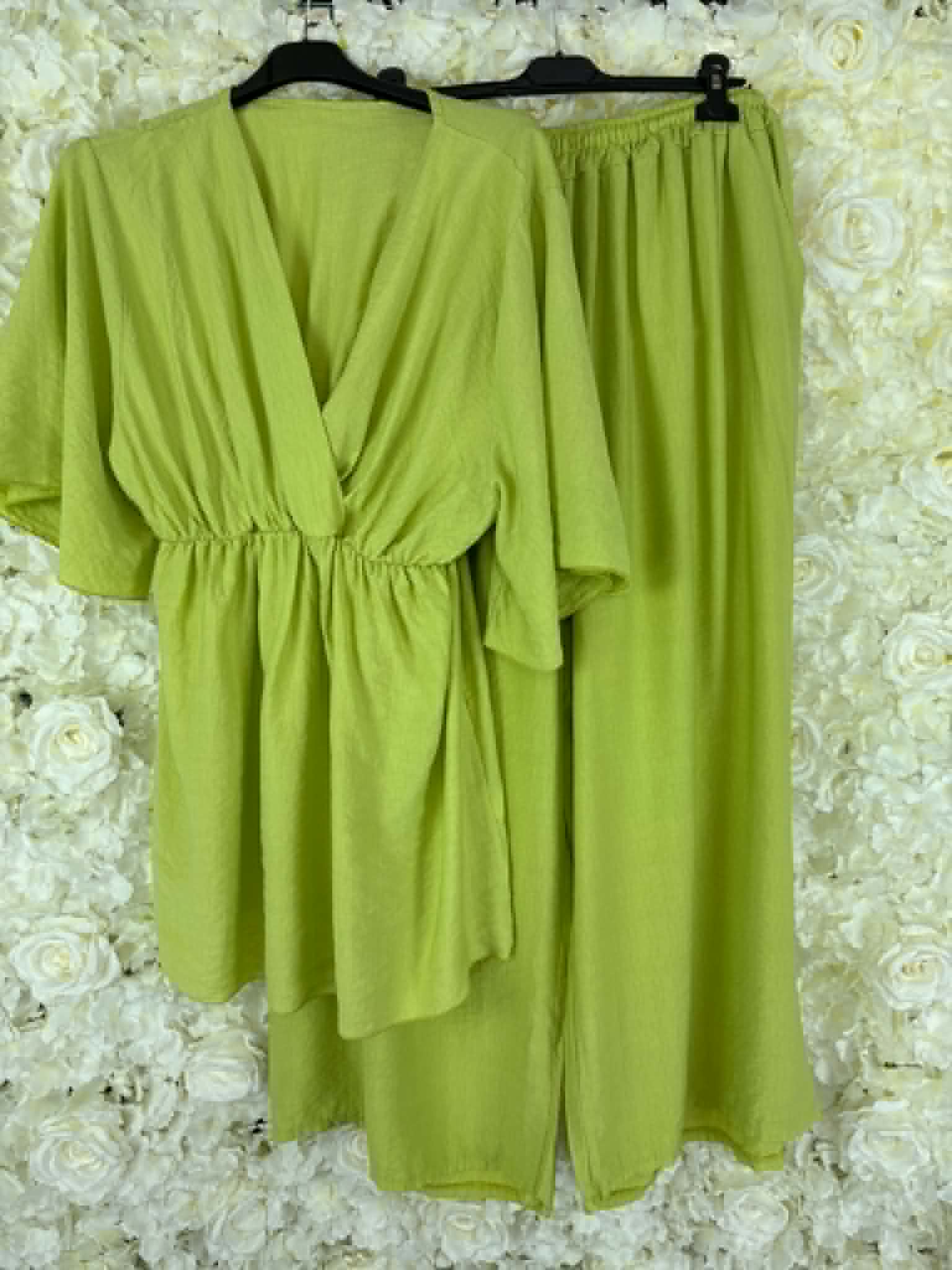 Alina - 2 Piece Trouser Suit 14 to 24