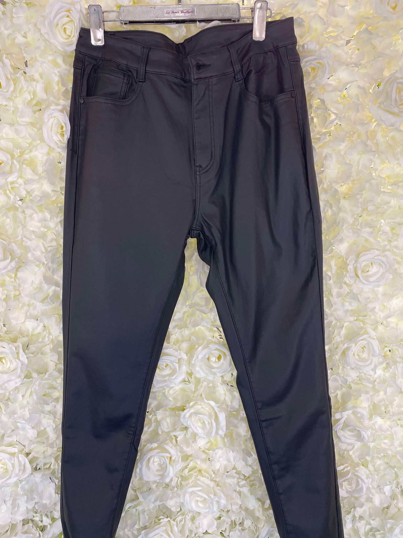 Kerry - Pleather Trousers 16  to 26