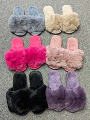 GEMMA - Soft Faux Fur Slippers