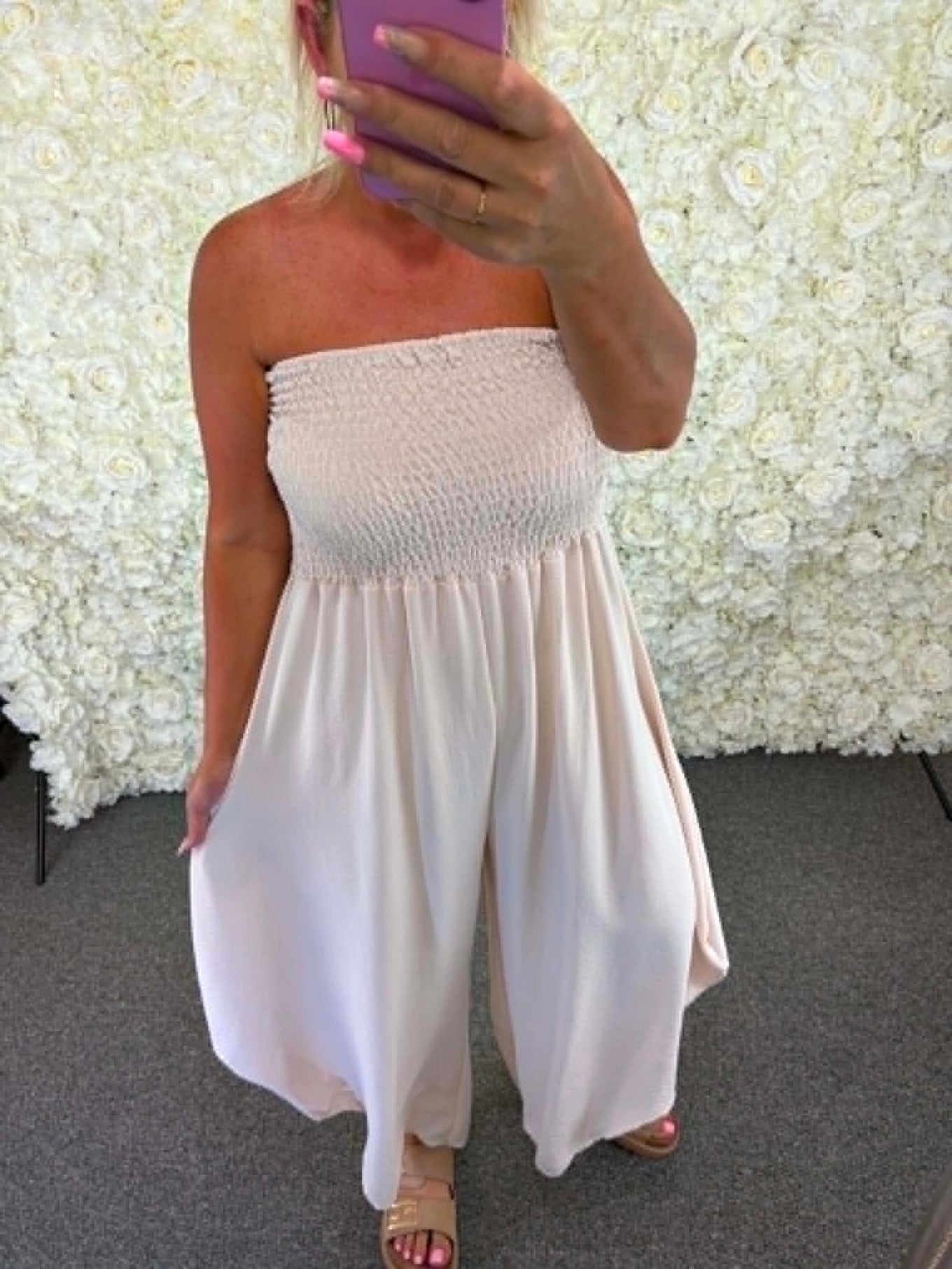 GRETA - Strapless Jumpsuit 14 to 24
