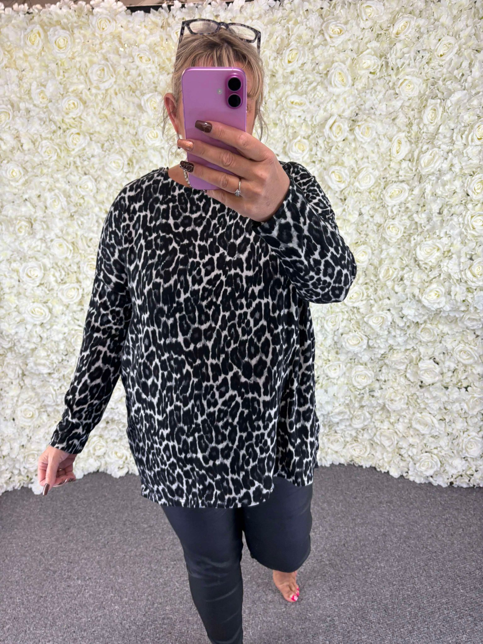 Lous - Animal Print Jumper 12 to 24