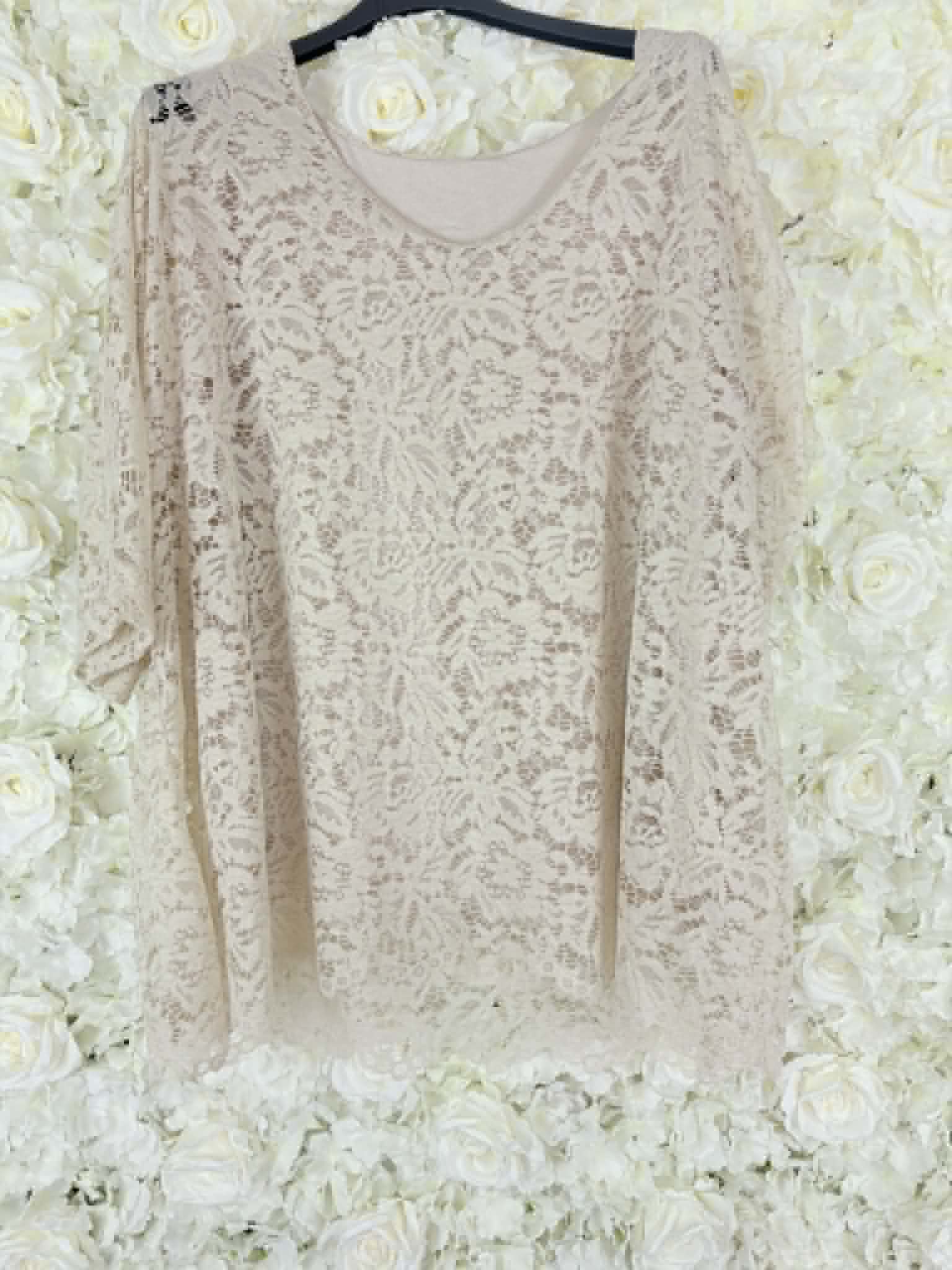 Leora - Lace Blouse 14 to 24