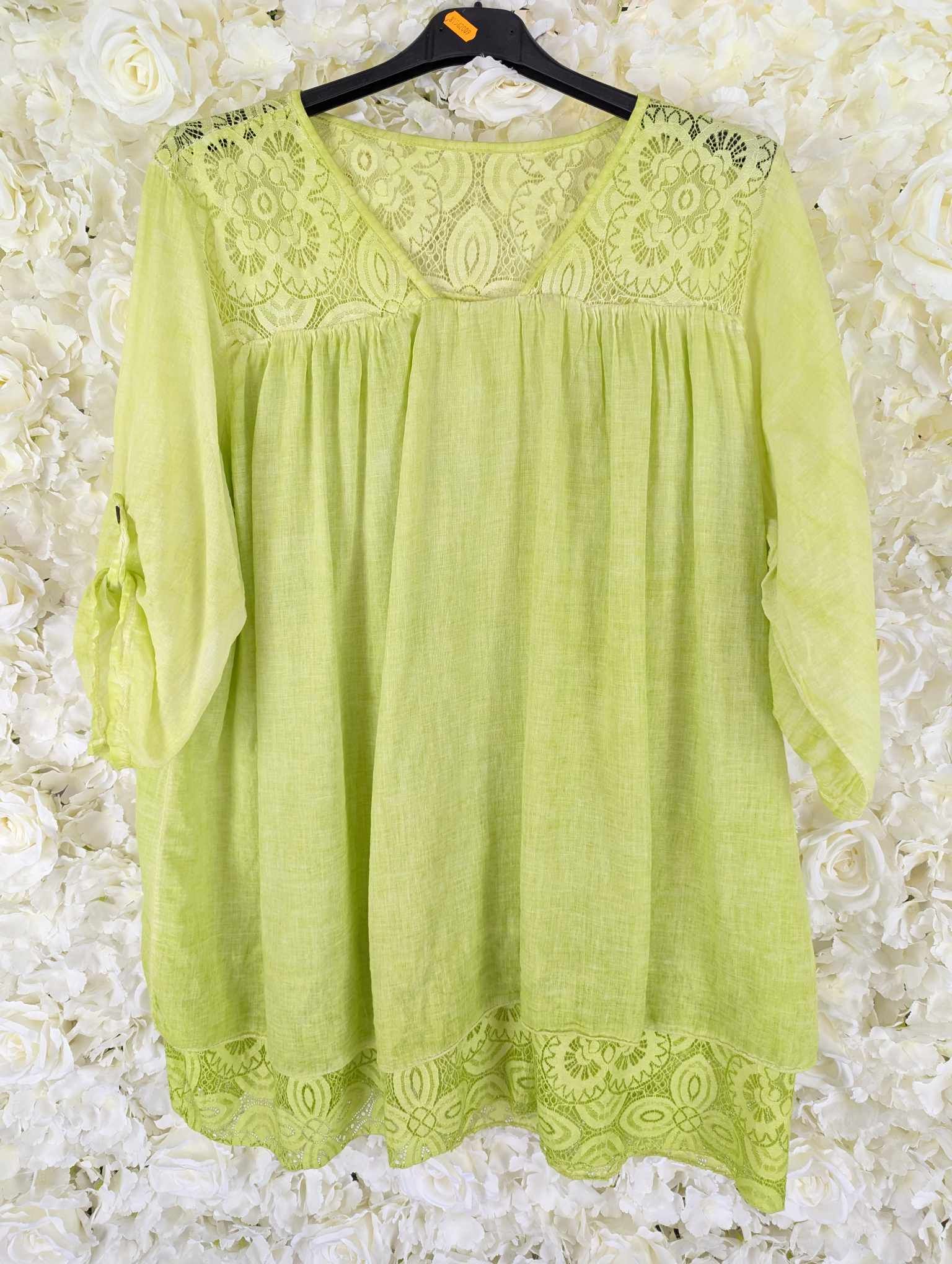 JUNE - Lace Detail Blouse 14 to 24