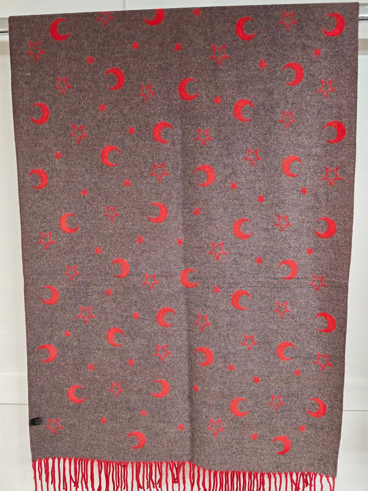 JANET - Cashmere Blend Moon & Stars 200cm x 60cm