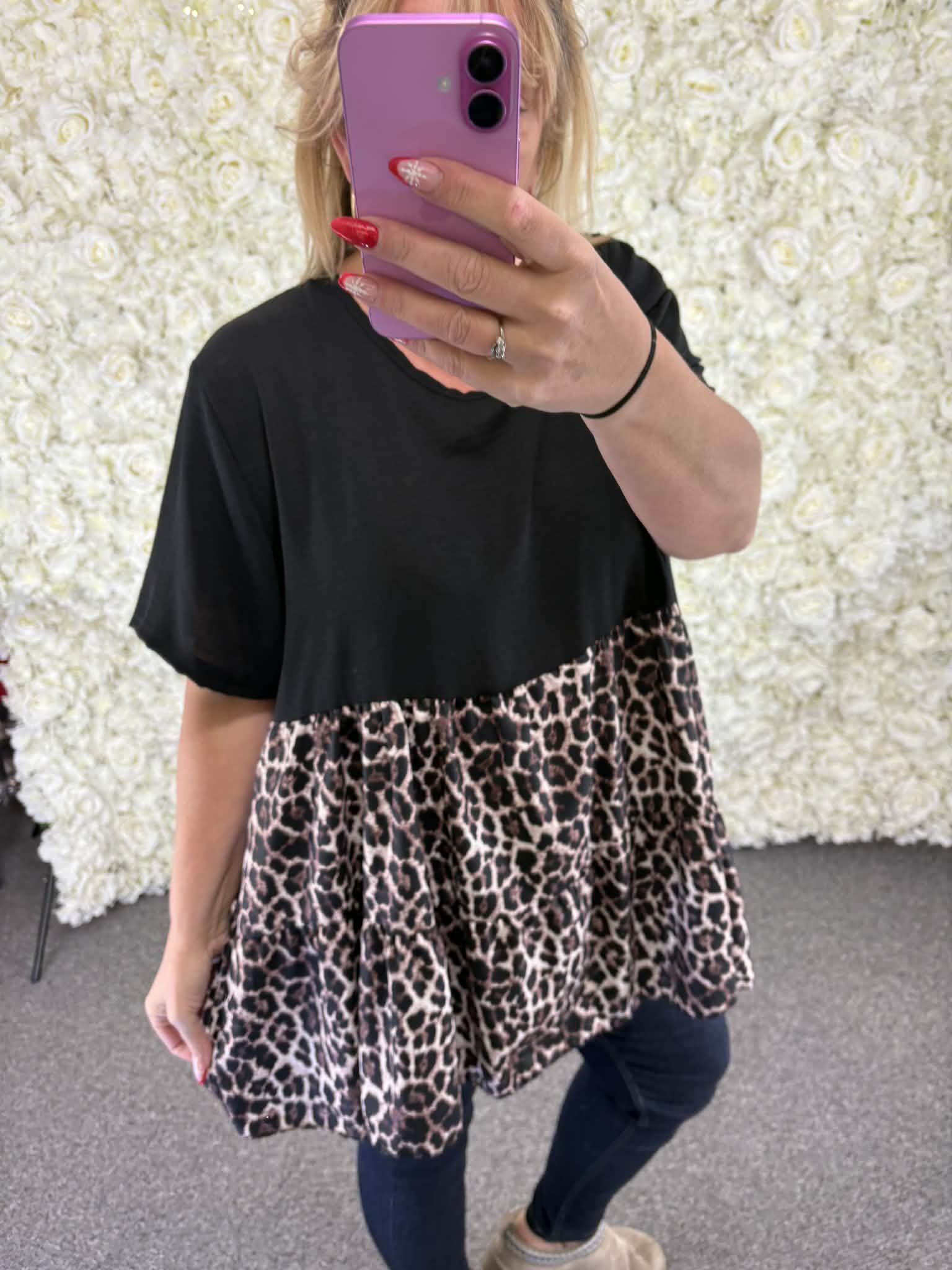 Spencer - Leopard Print Blouse 16 to 24