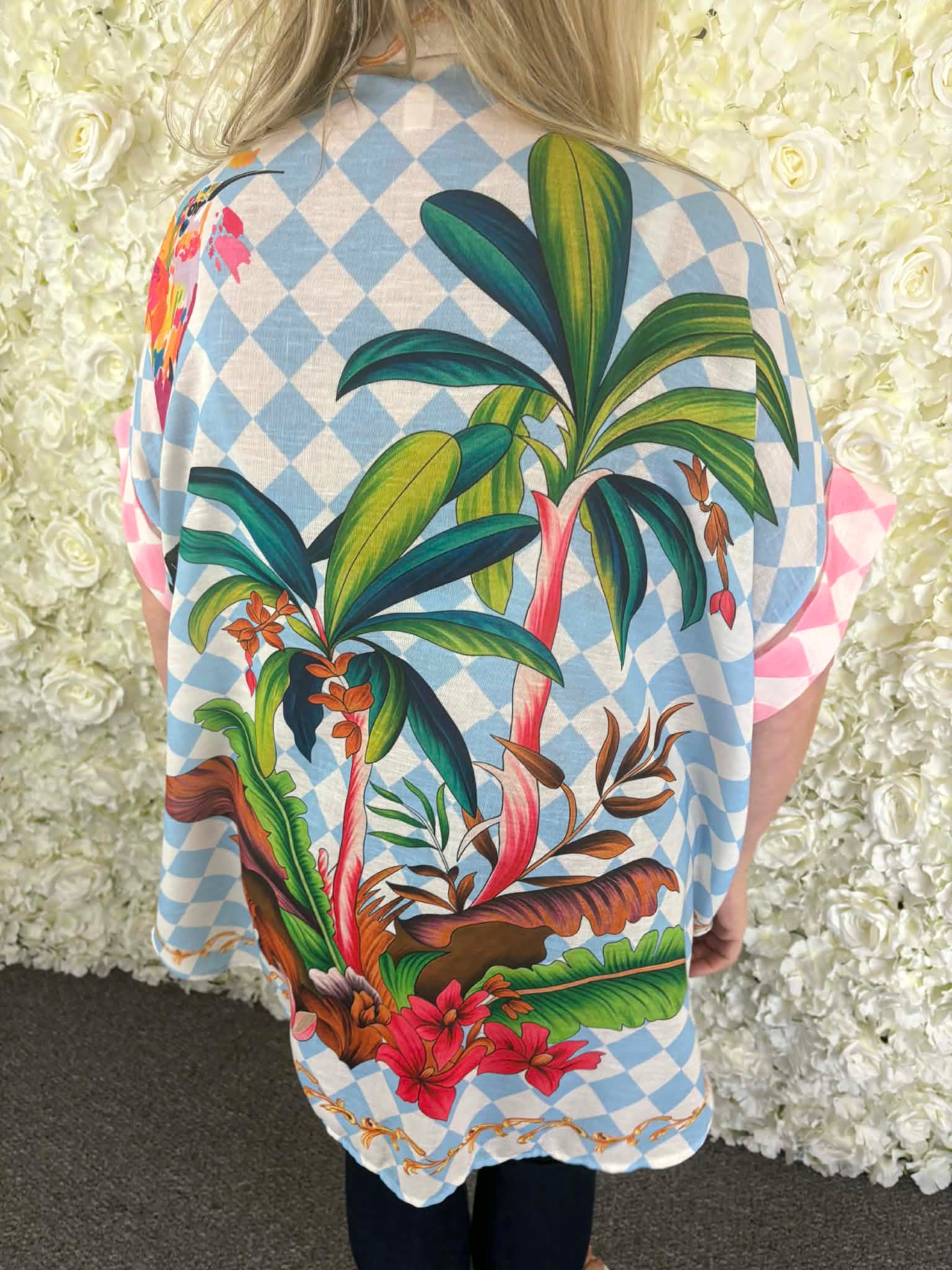 KYRIE - Bird Print Blouse 14 to 24