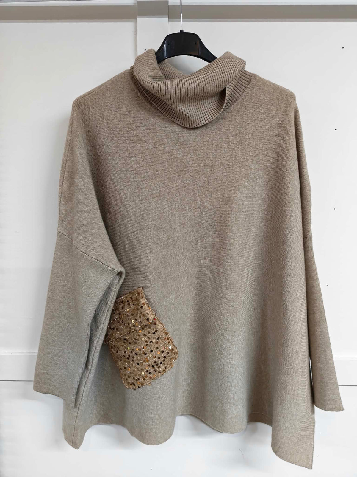 SADIE - Sequin Pocket Jumper 14 to 24