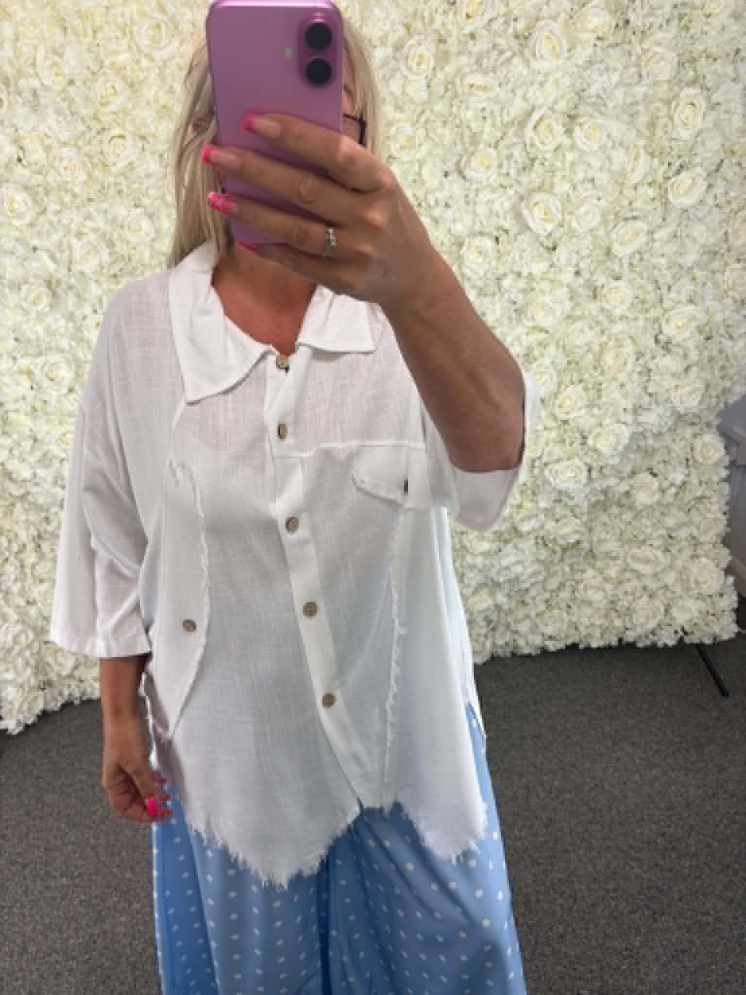 Hartley -  Plain Blouse 14 to 24