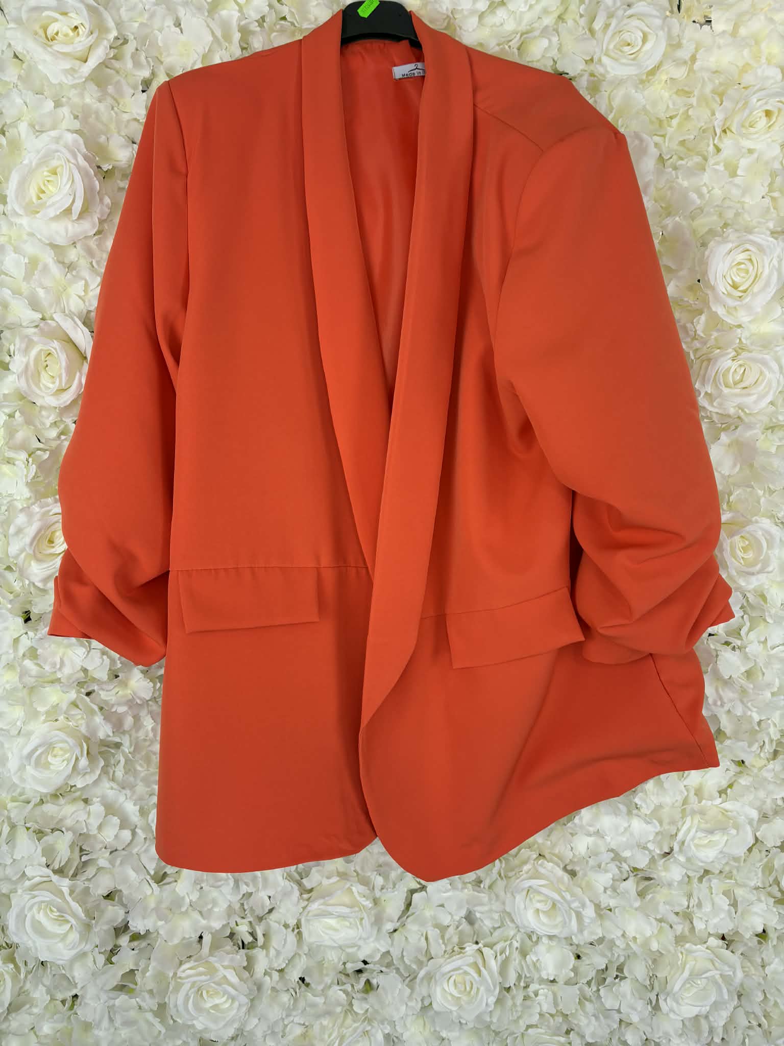 AYLA - Ruffle Arm Blazer 16 to 24