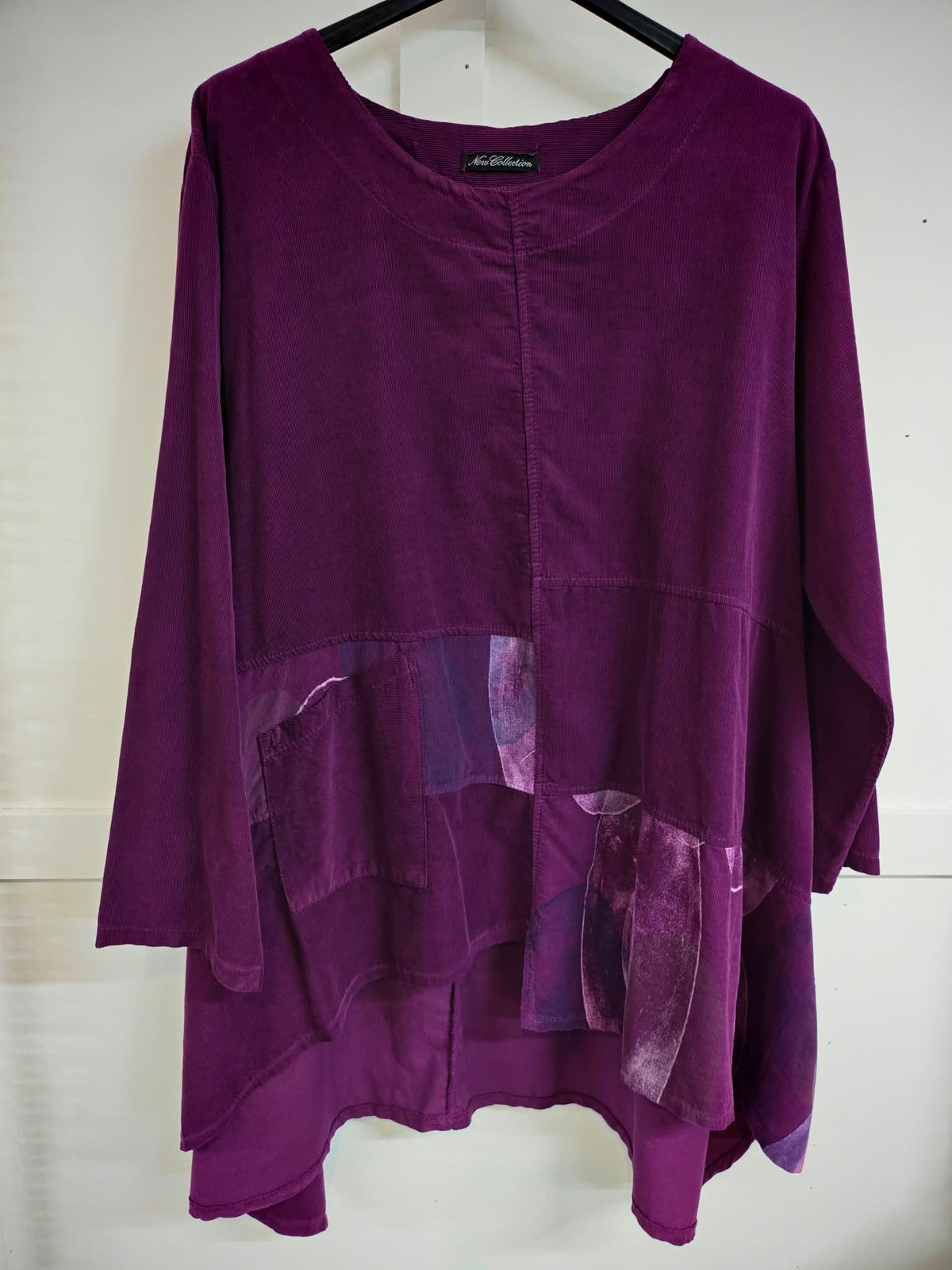GAYNA - Cord Pocket Top 14 to 24