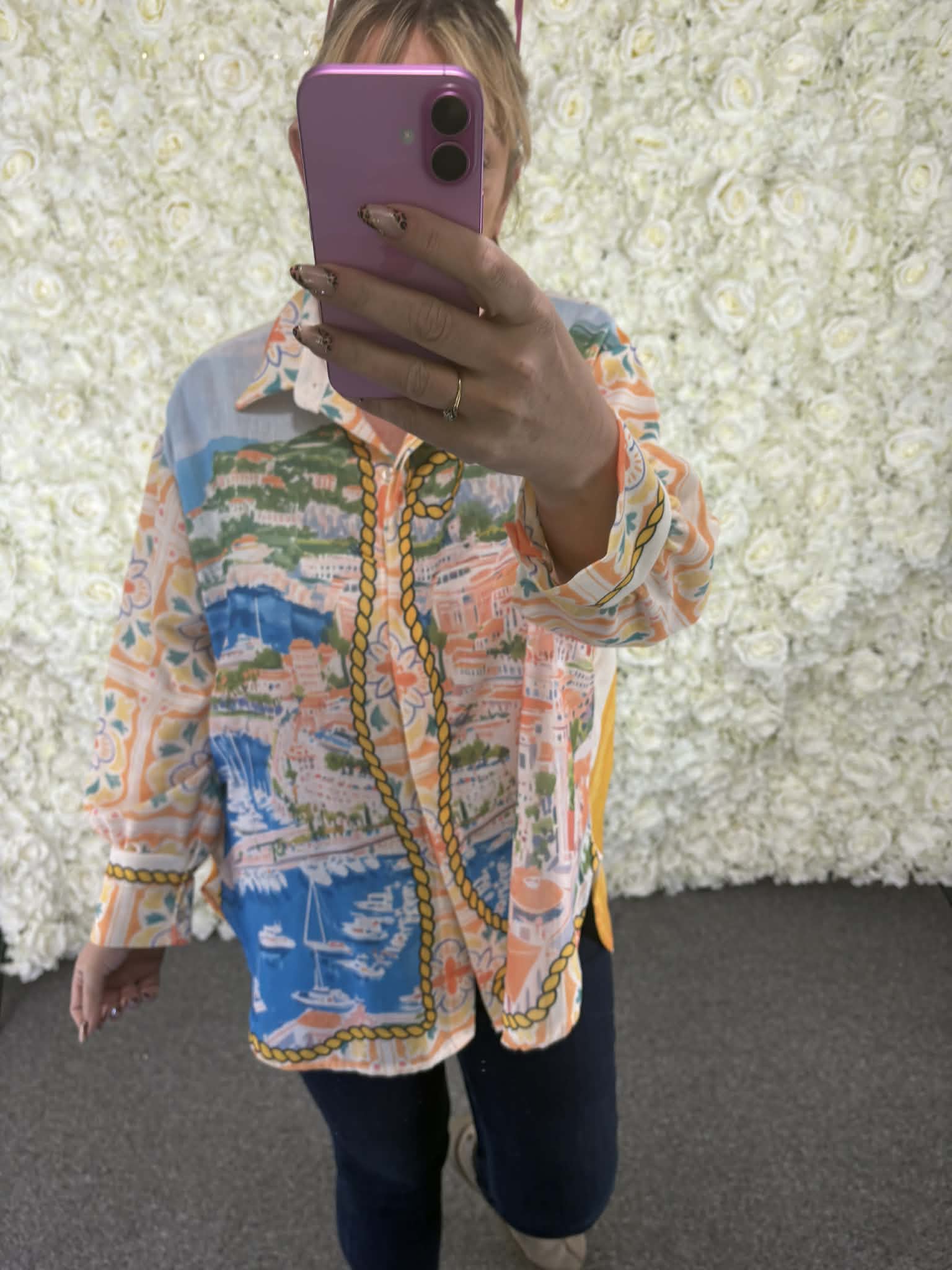 Marly- Holiday Vibe Blouse 14 to 22