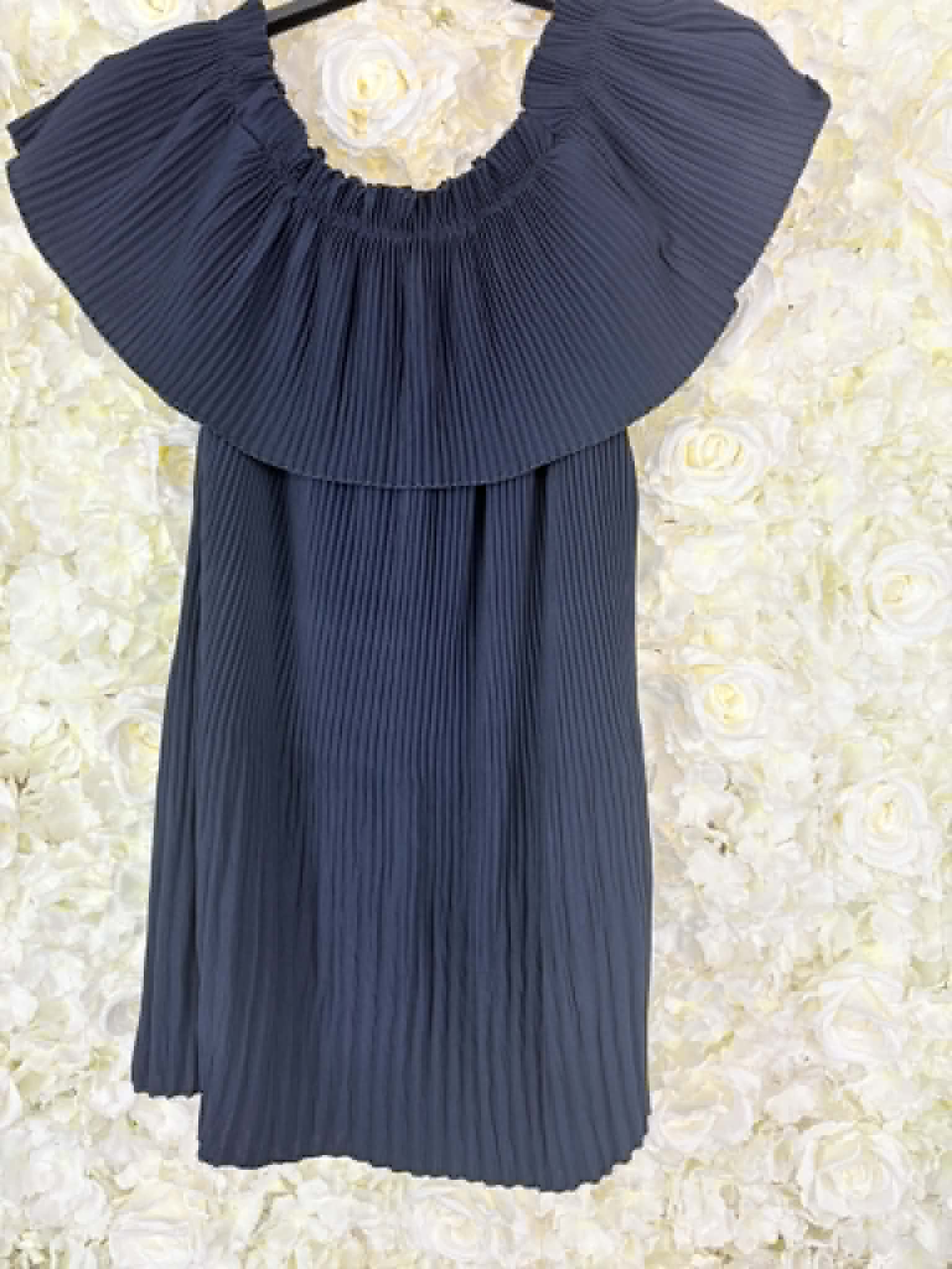 ERIN - Pleated Off The Shoulder Blouse 14 to 24/26