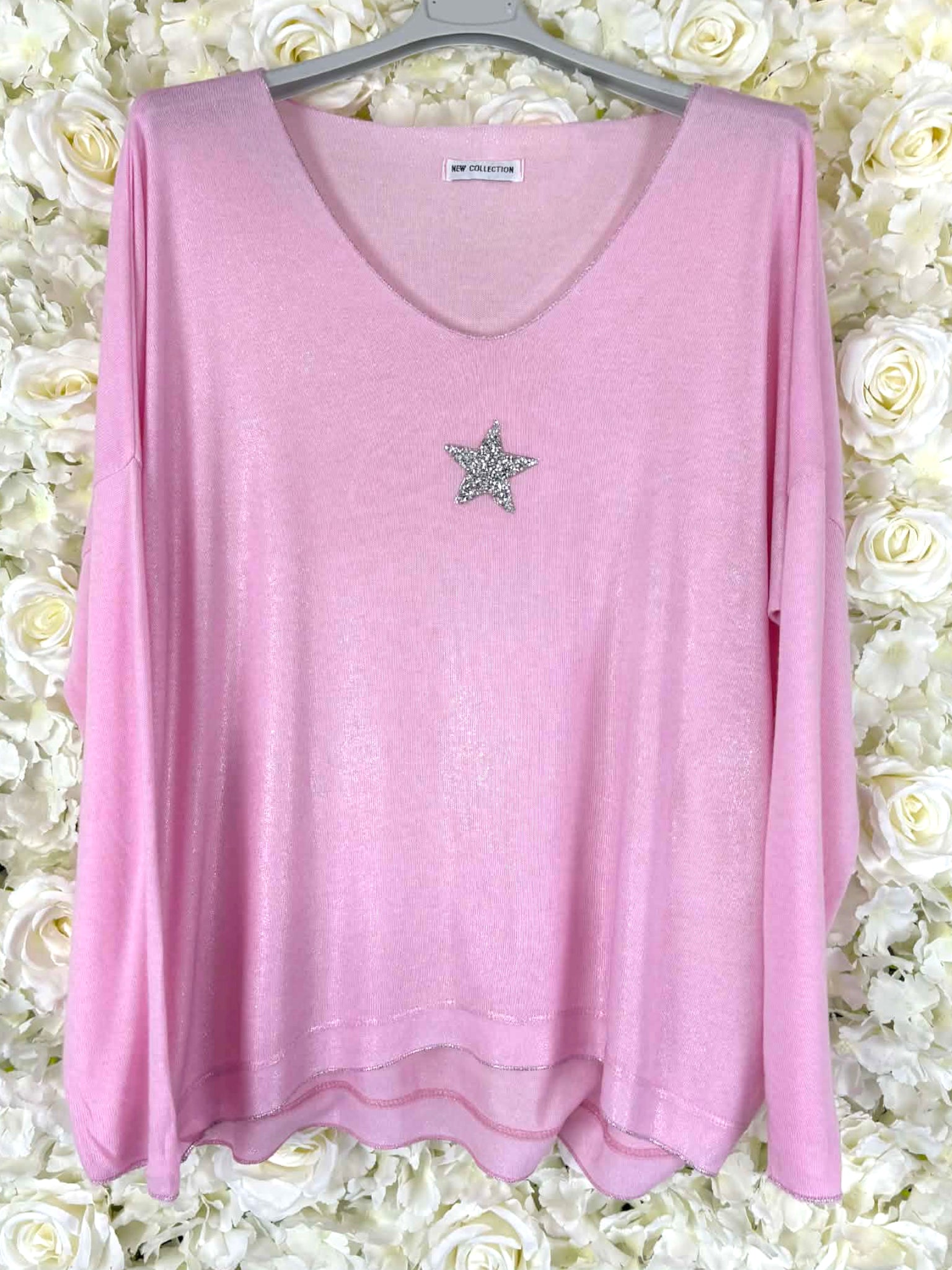 WESTON - Fine Knit Star Top 12 to 22