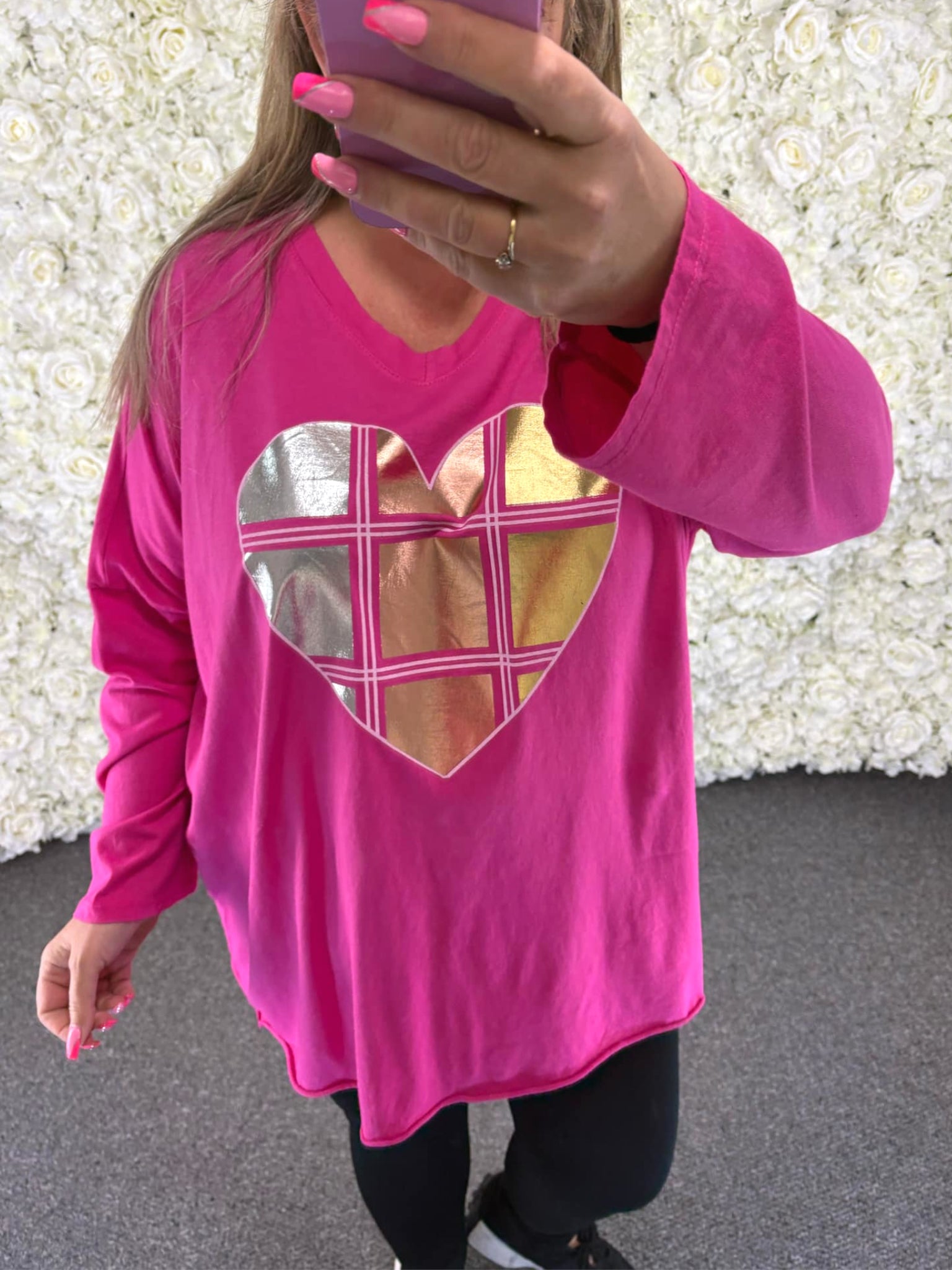 AMIRA - Heart Sweatshirt 16 to 24/26