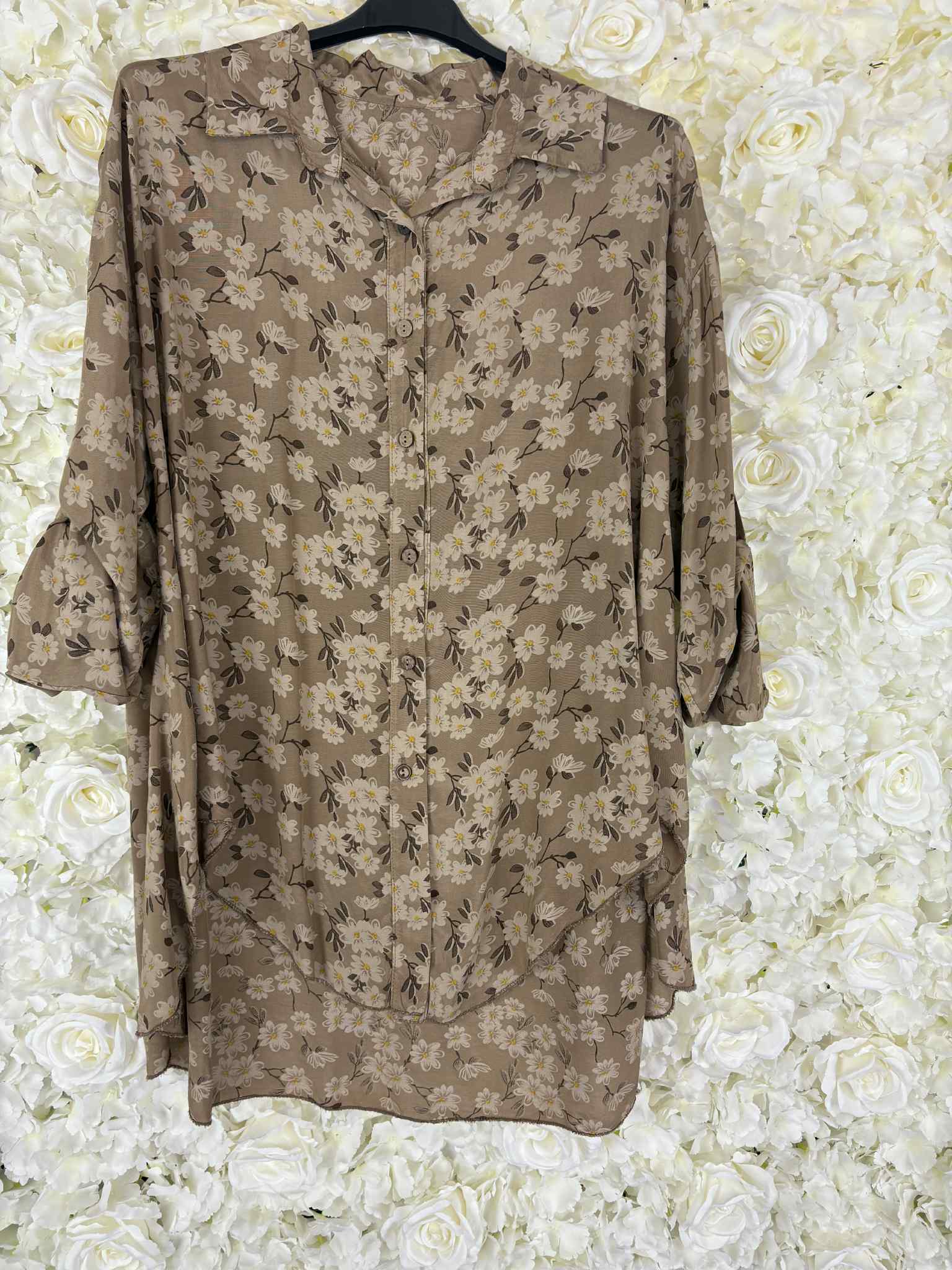 Hally - Floral Blouse 14 to 20