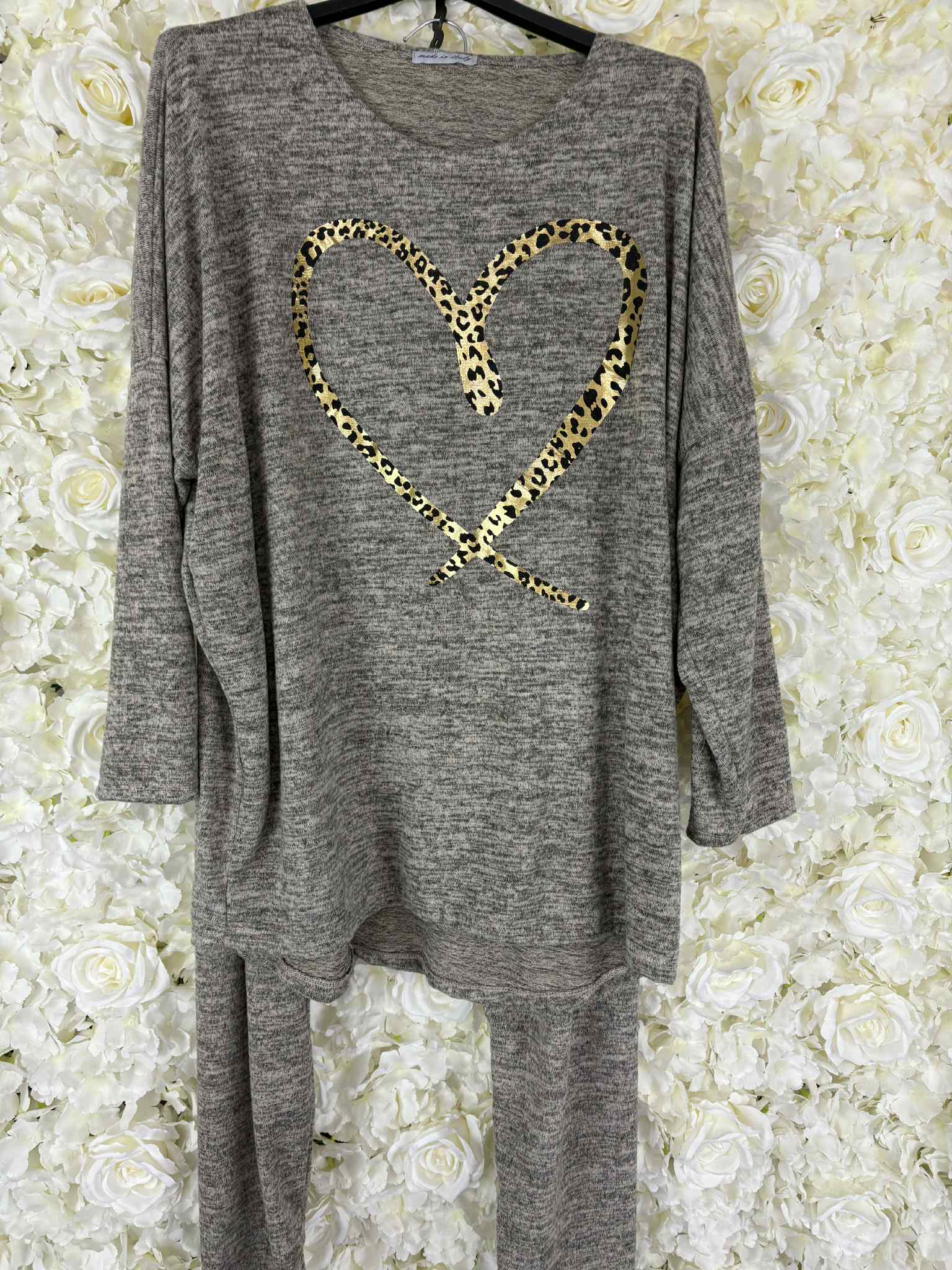 Elsie - Heart loungesuit 14 to 22/24