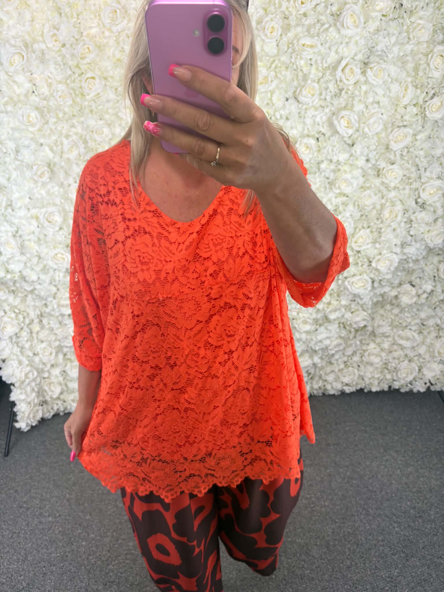 Leora - Lace Blouse 14 to 24