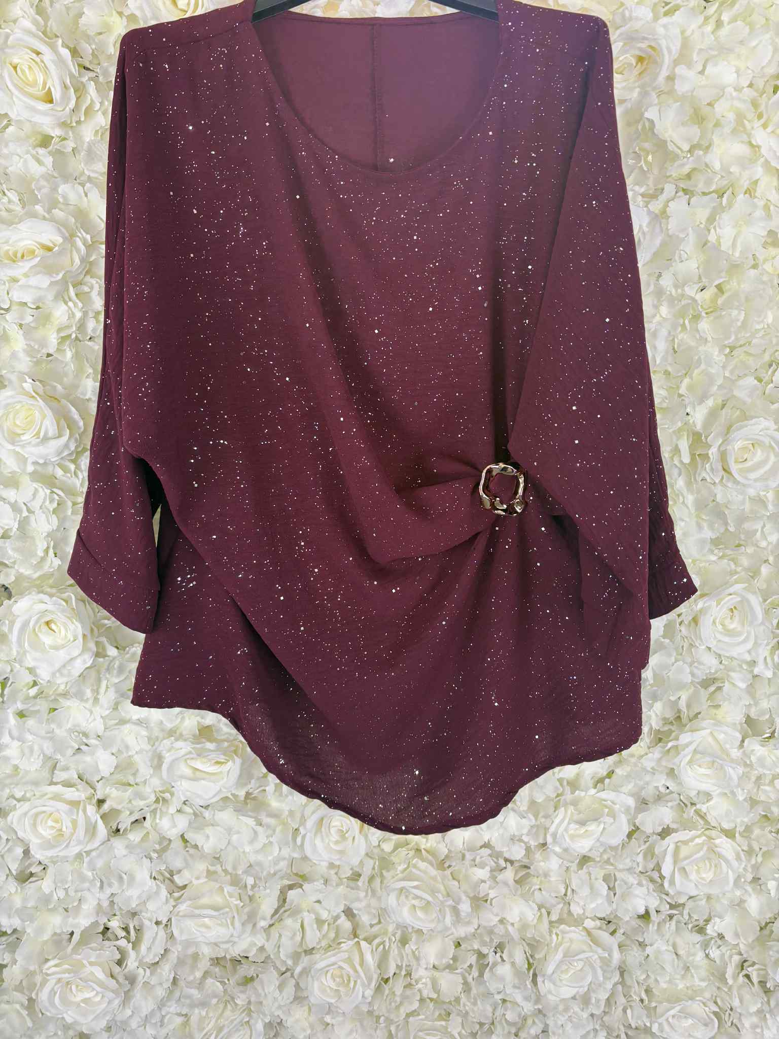 JESS - Sparkle Buckle Blouse 12 to 20