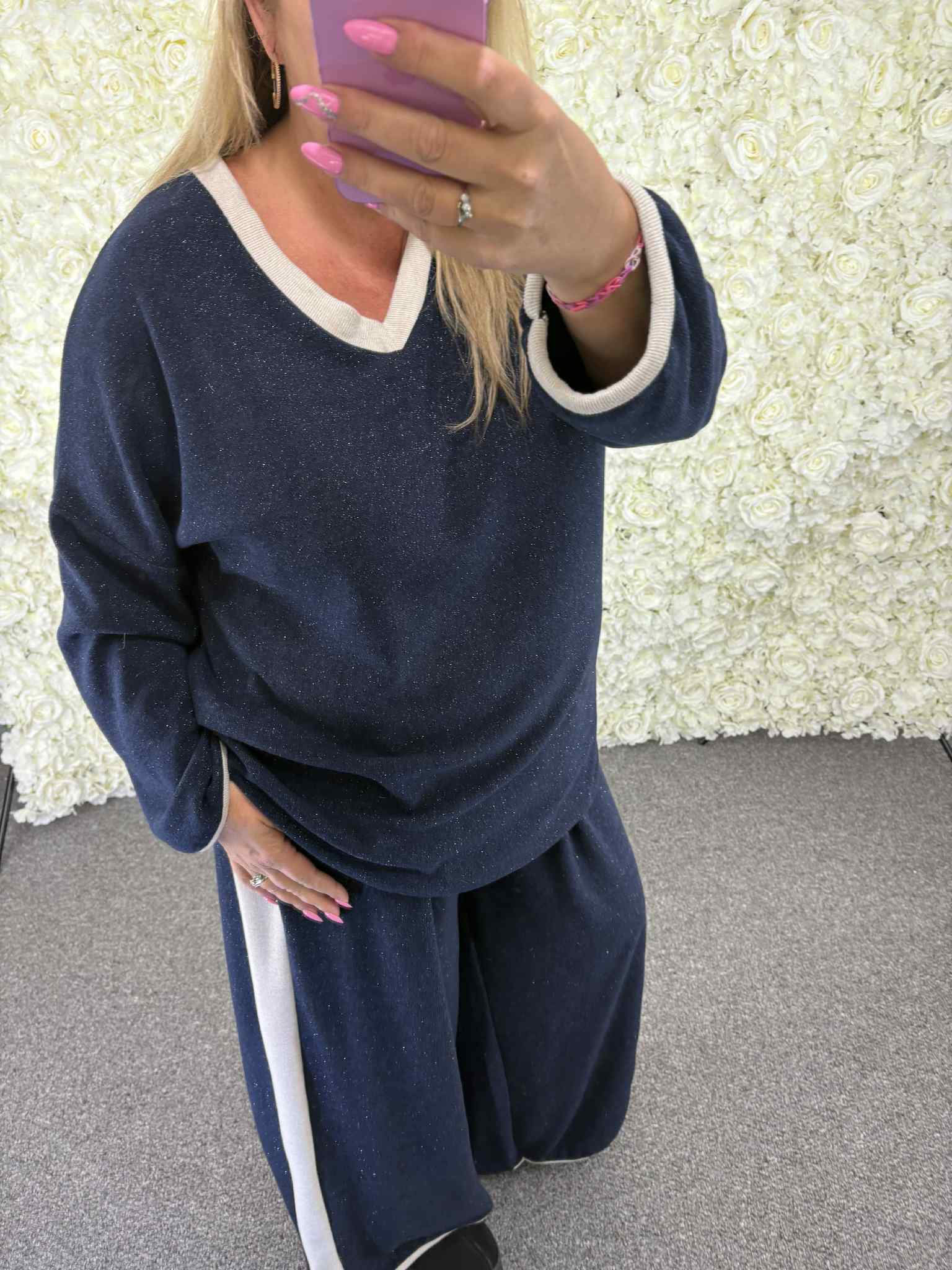 Kim - Sparkle Fleck Loungesuit 16 to 24