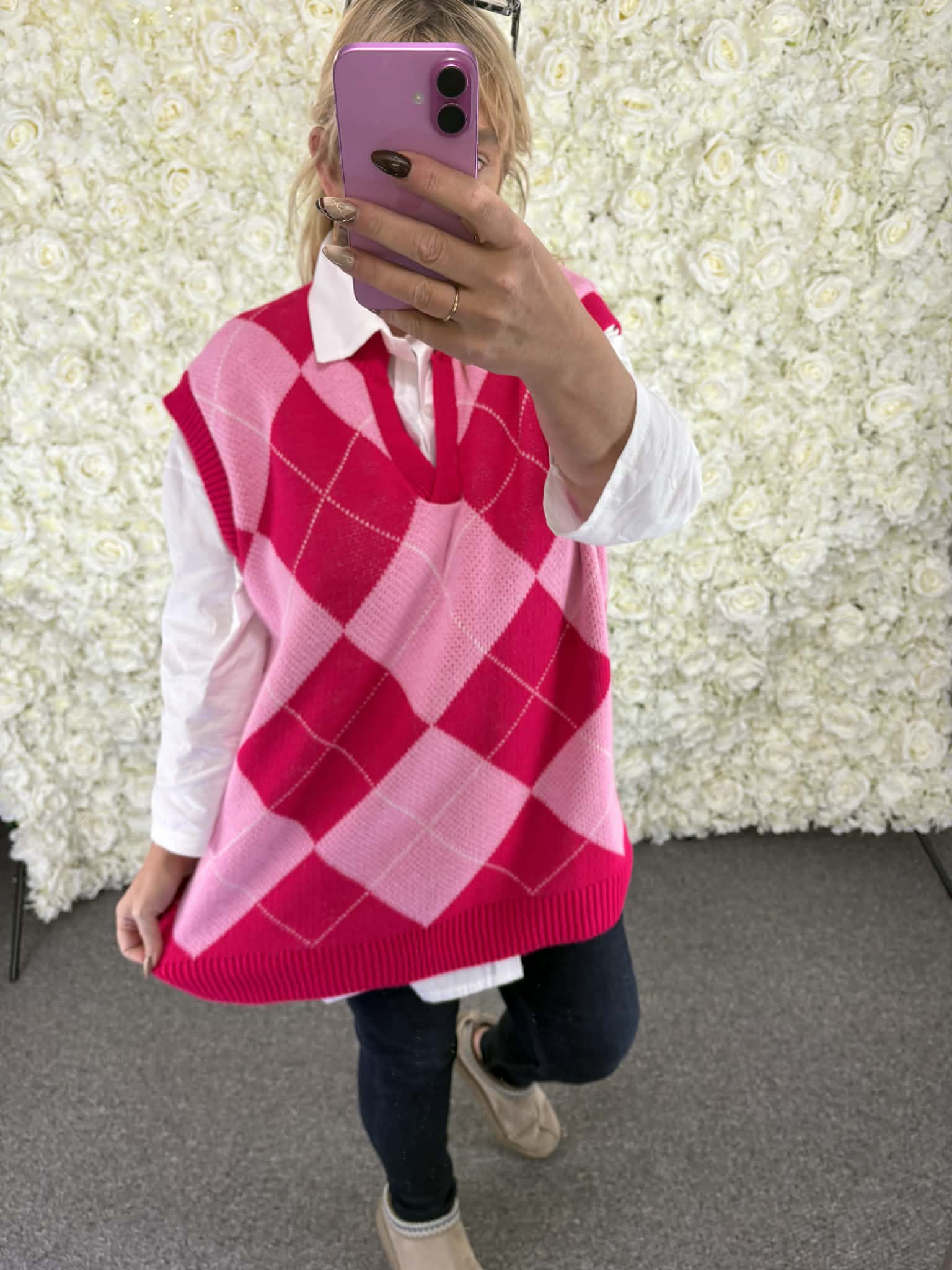 Suzy - Argyle Tank Top 16 to 24