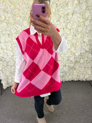 Suzy - Argyle Tank Top 16 to 24